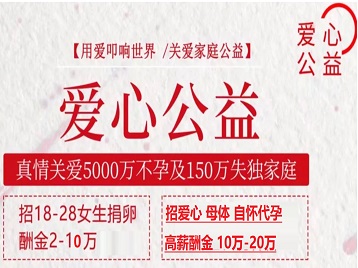 奉化捐卵助孕生子 爱心志愿者招募